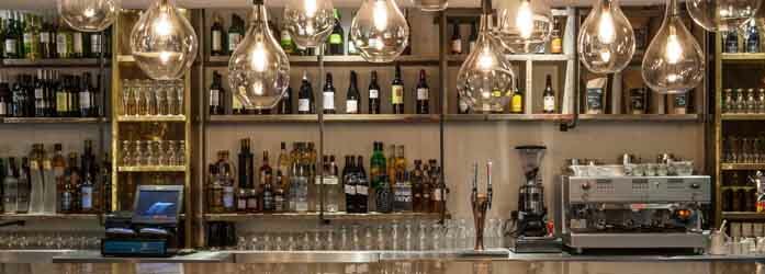 Bar Counter, Courtesy of Whyte & Brown  CUT11 Whyte & Brown | Londons New No Choice Restaurant