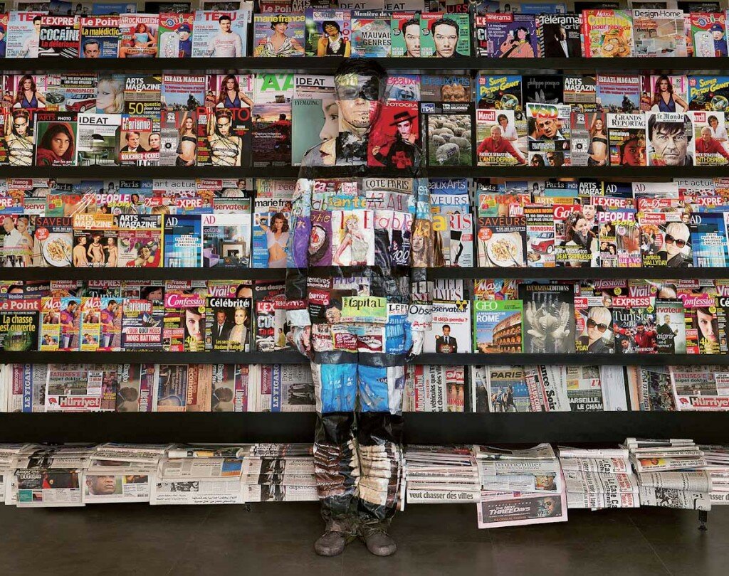 Liu Bolin Hiding in the City Paris 1024x810 Art13 London | Our Favourite Works