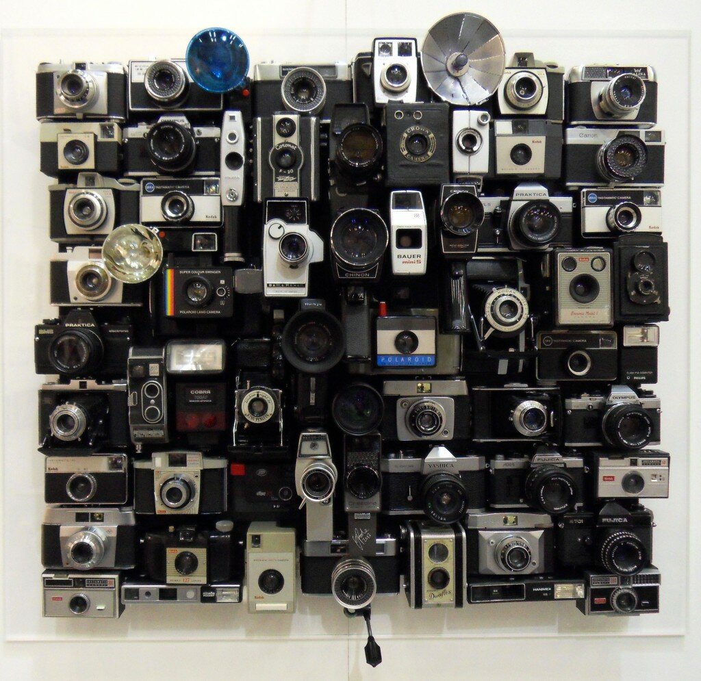 Laurence Poole, Smudger's Tools, 2013. Displayed in a perspex case, 40"x36", wall mounted. © Laurence Poole LPoole Smudgers Tools 1024x995 The Other Art Fair 2013 | Our Favourite Works